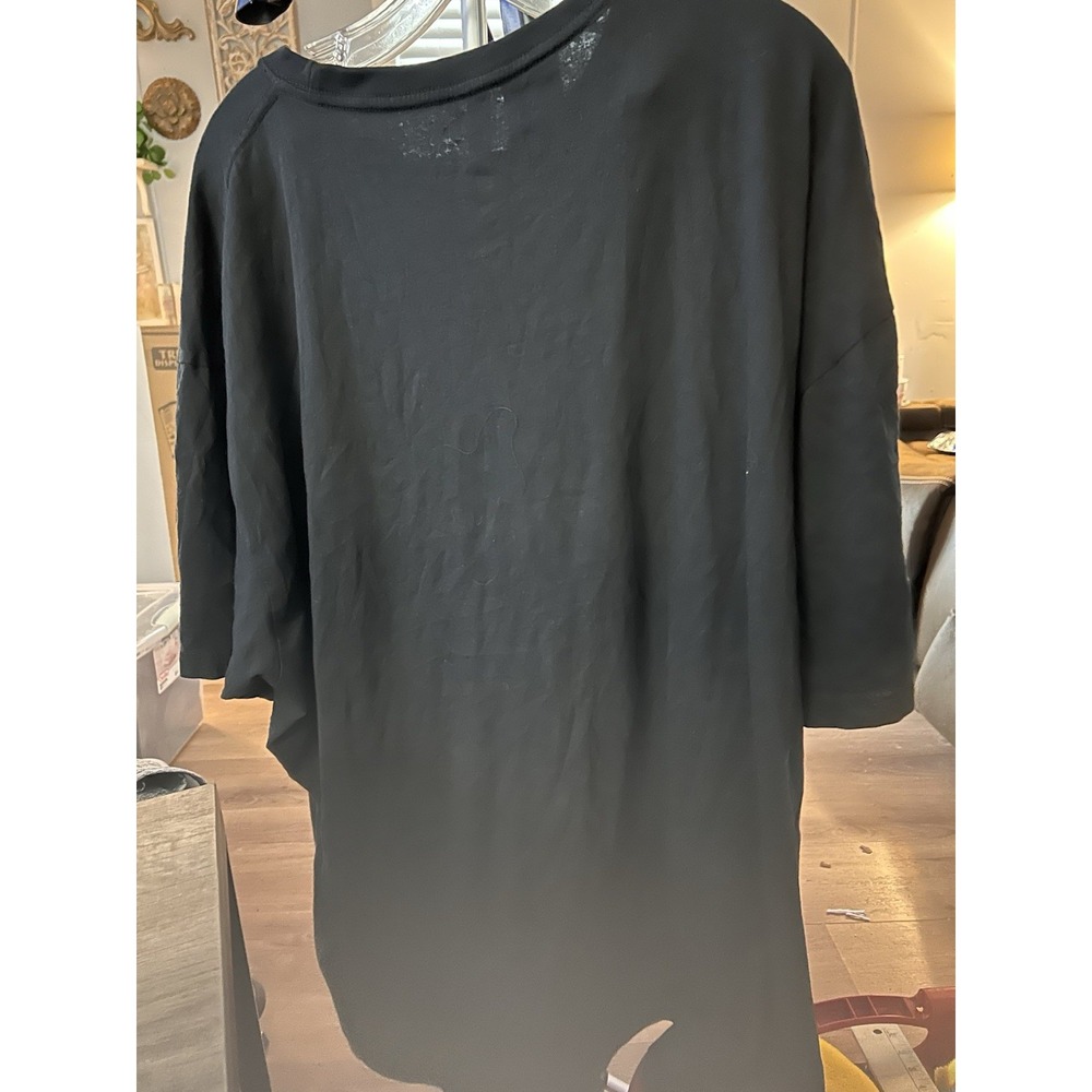 Sada Black Tee Shirt Size 5XL‎